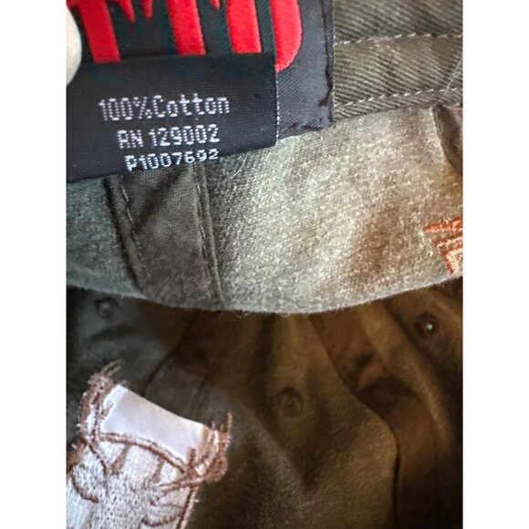 Bucks County Deer Logo Embroidered Cap Adjustable Strap OTTO Brand 100% Cotton O - Picture 6 of 6